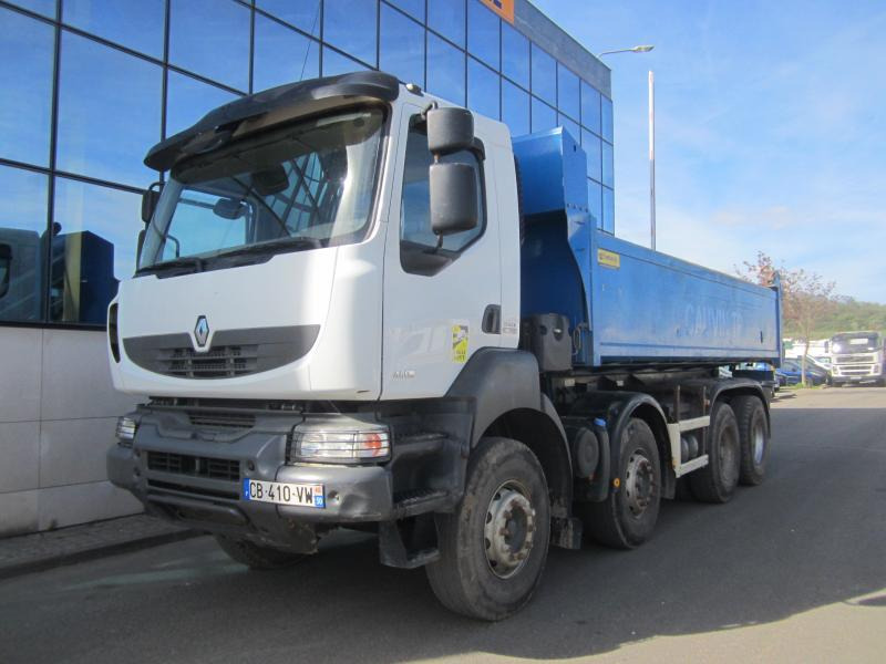 Kipper vrachtwagen Renault Kerax 480 DXI