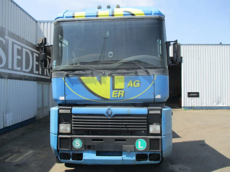 Kipper vrachtwagen Renault Magnum AE 385 Magnum AE 385 , Manual , 6x4 , 3 Way Tipper , Spring suspension
