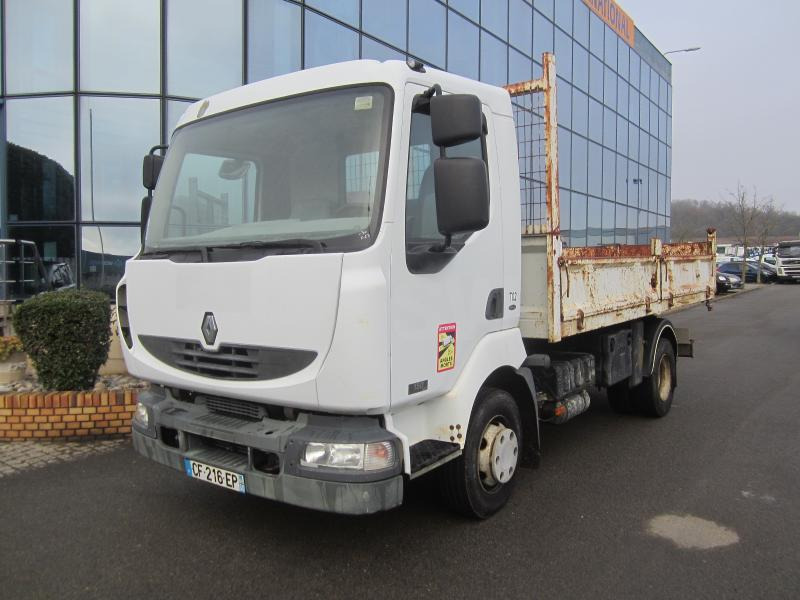 Kipper vrachtwagen Renault Midlum 150 DCI