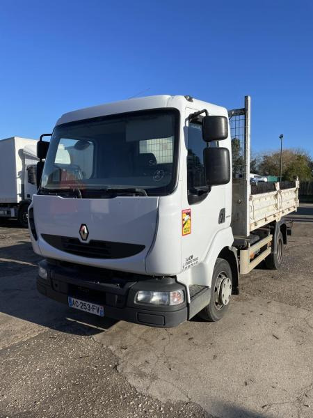 Kipper vrachtwagen Renault Midlum 160