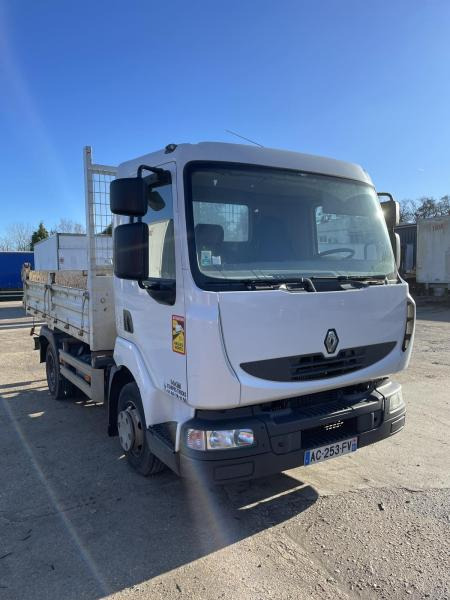 Kipper vrachtwagen Renault Midlum 160