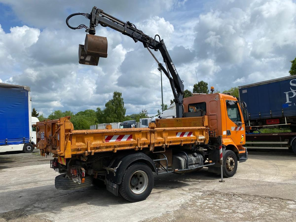 Kipper vrachtwagen Renault Midlum 180