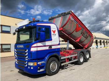 Kipper vrachtwagen SCANIA G480 + ISOLATED TIPPER