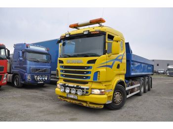 Kipper vrachtwagen SCANIA R480 Tridem 8x4