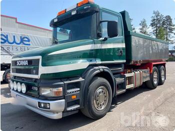  SCANIA T124GB6X2NZ470 - kipper vrachtwagen