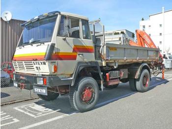STEYR 1291.280    4x4 - Kipper vrachtwagen