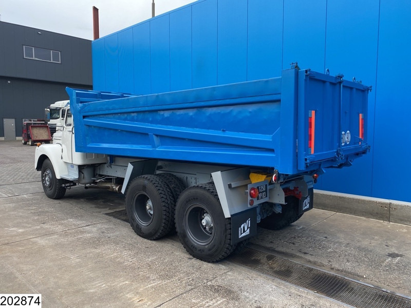 Kipper vrachtwagen Scania 111 6x4, Torpedo, Manual, Steel Suspension