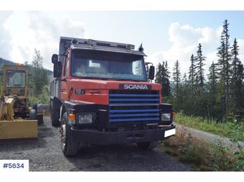 Kipper vrachtwagen Scania 112H