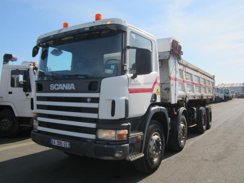 Kipper vrachtwagen Scania 124C 360