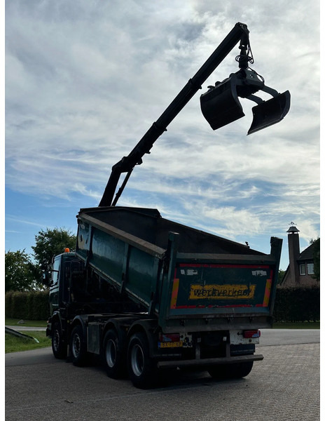 Kipper vrachtwagen Scania G360 8x4!!Z-Kraan/KIPPER!!