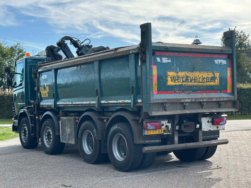 Kipper vrachtwagen Scania G360 8x4!!Z-Kraan/KIPPER!!