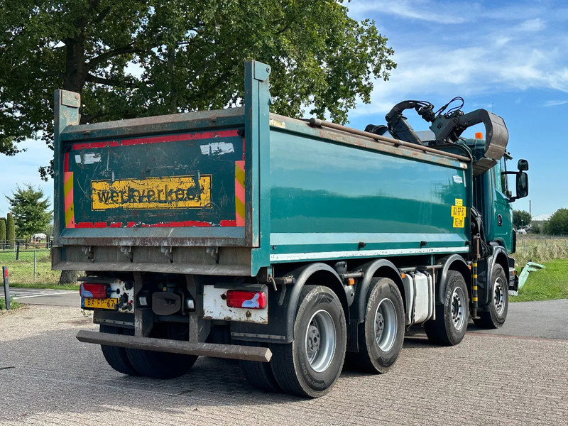Kipper vrachtwagen Scania G360 8x4!!Z-Kraan/KIPPER!!