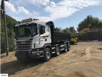 Kipper vrachtwagen Scania G480