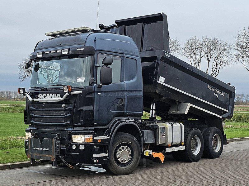Kipper vrachtwagen Scania G480 6X4 FULL STEEL RETAR
