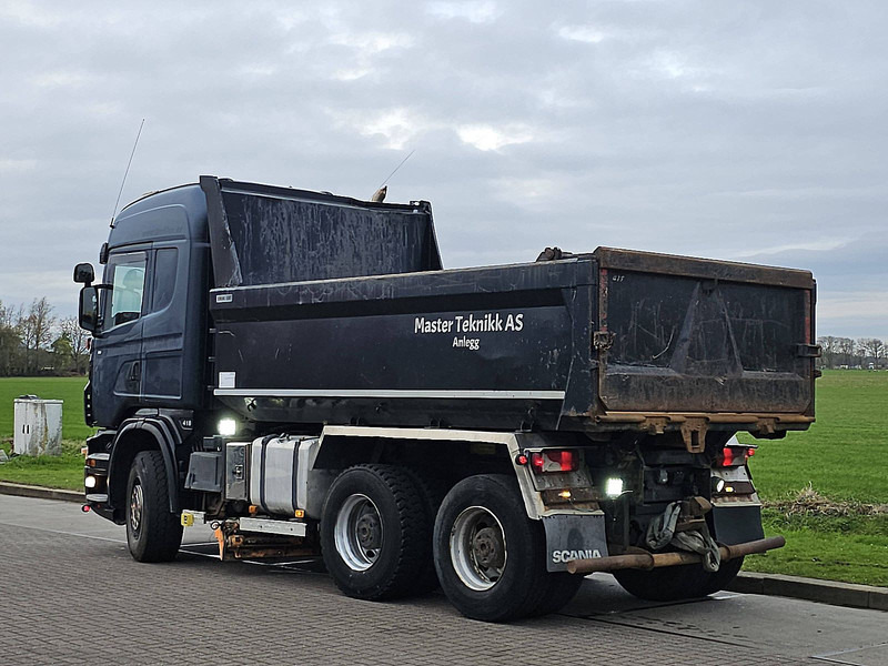 Kipper vrachtwagen Scania G480 6X4 FULL STEEL RETAR