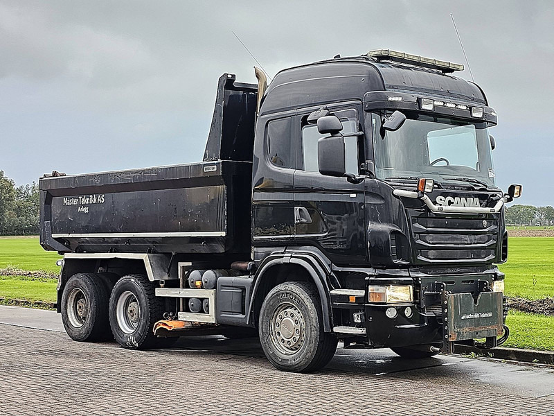 Kipper vrachtwagen Scania G480 6X4 FULL STEEL RETAR