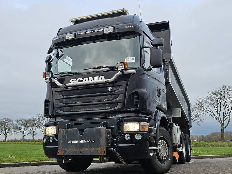 Kipper vrachtwagen Scania G480 6X4 FULL STEEL RETAR