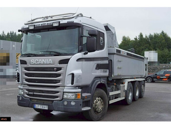Kipper vrachtwagen Scania G480 8x4 Tridem tipper truck. Recently EU-Approved