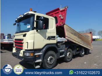 Kipper vrachtwagen Scania G480 pde meiller bordmat.