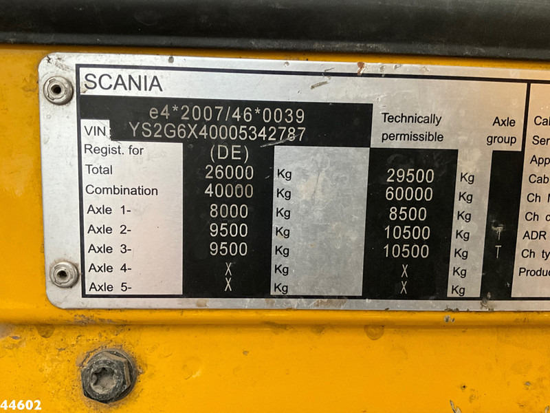 Kipper vrachtwagen Scania G 480 6x4 Kipper 10m³ Full Steel
