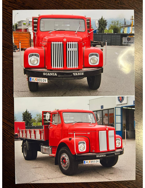 Kipper vrachtwagen Scania L8046-BEK VABIS kipper