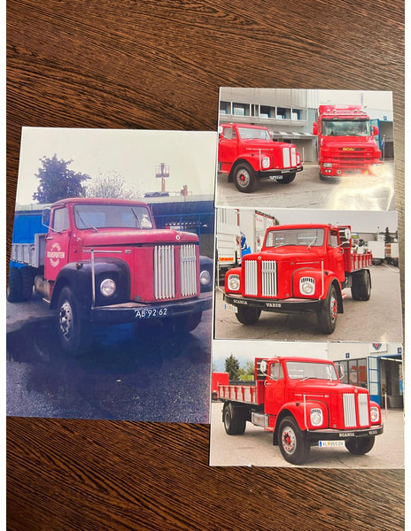 Kipper vrachtwagen Scania L8046-BEK VABIS kipper