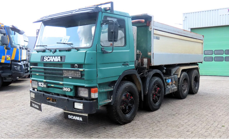Kipper vrachtwagen Scania P113-360 8x4 FULL SPRING! SUPER CONDITION!
