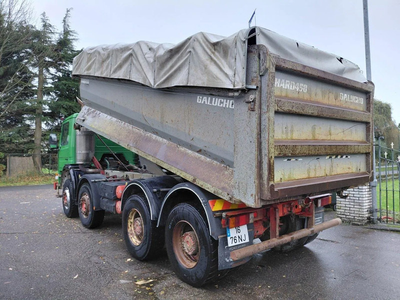 Kipper vrachtwagen Scania P113-360 8x4 Kipper Steel Suspension