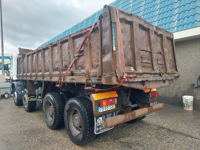 Kipper vrachtwagen Scania P124-420 8x4 Kipper Steel