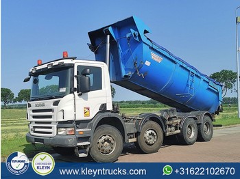 Kipper vrachtwagen Scania P380 8x4 manual retarder