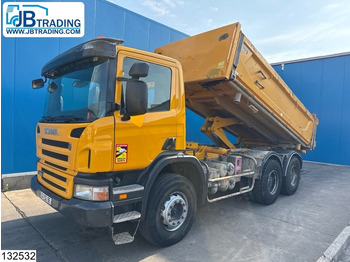 Kipper vrachtwagen Scania P 380 6x4, Manual, Steelsuspension