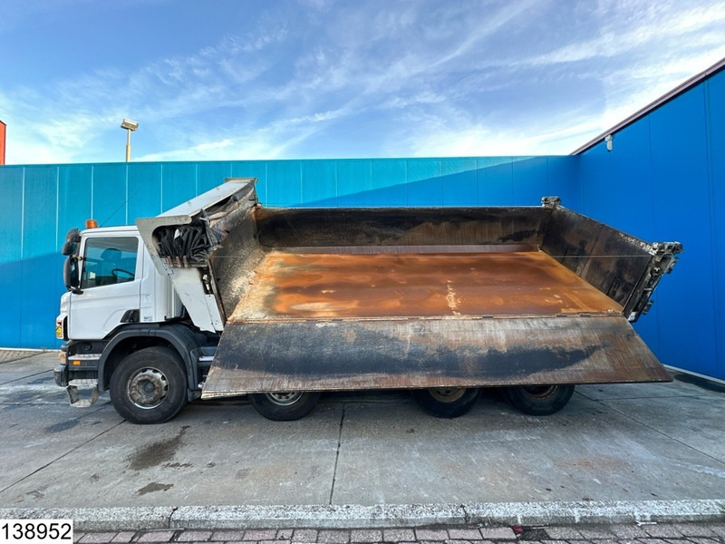 Kipper vrachtwagen Scania P 380 8x4, Manual, Steel suspension