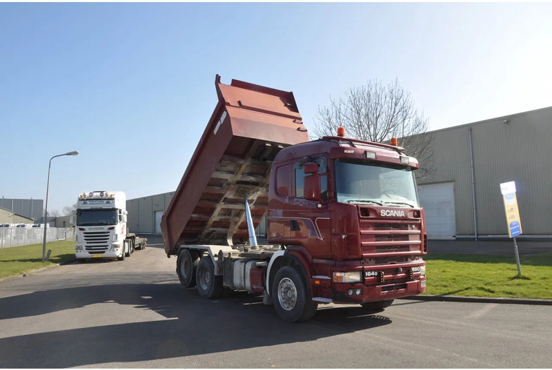Kipper vrachtwagen Scania R164-480 V8 164G