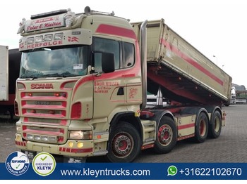 Kipper vrachtwagen Scania R500 8x4 v8 e5 manual