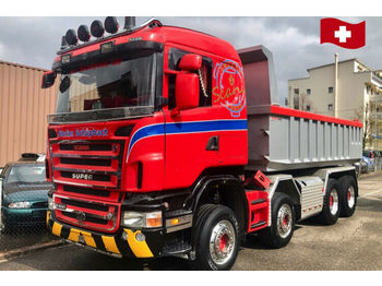 Kipper vrachtwagen Scania R500 CB 8x4