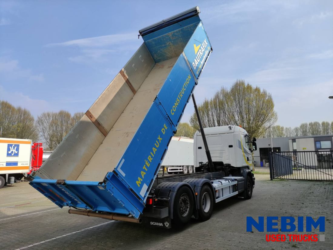 Kipper vrachtwagen Scania R520 V8 6X2 - Retarder