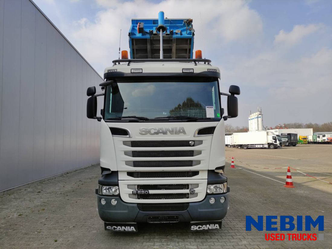 Kipper vrachtwagen Scania R520 V8 6X2 - Retarder