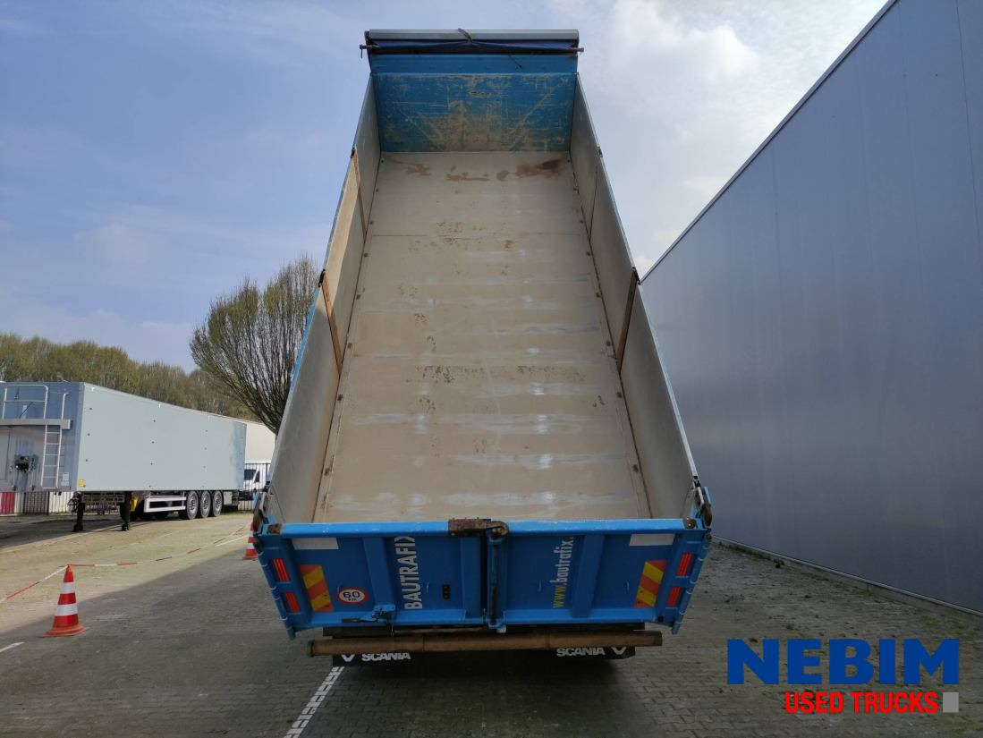 Kipper vrachtwagen Scania R520 V8 6X2 - Retarder