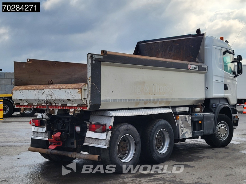 Kipper vrachtwagen Scania R560 6X4 11 m3 tipper Full steel Retarder Big-Axle Navi Euro 5