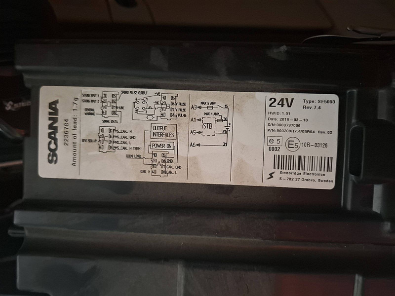 Kipper vrachtwagen Scania R580 8X4 COMBI SPECIAL