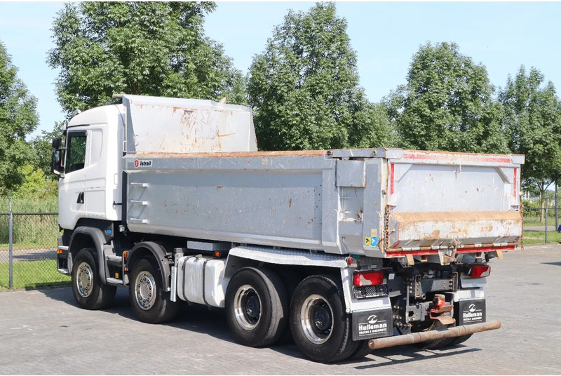 Kipper vrachtwagen Scania R580 V8 | 8X4 | FULL STEEL | BIG AXLES | RETARDER | EURO 6