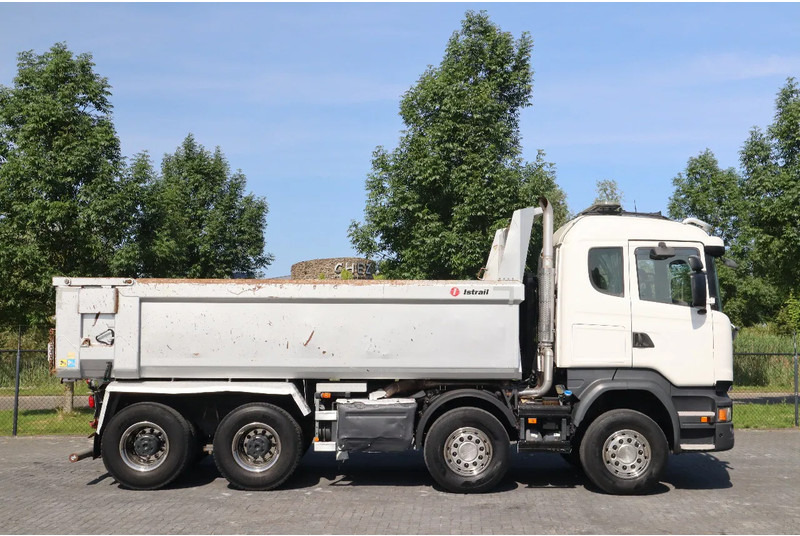 Kipper vrachtwagen Scania R580 V8 | 8X4 | FULL STEEL | BIG AXLES | RETARDER | EURO 6