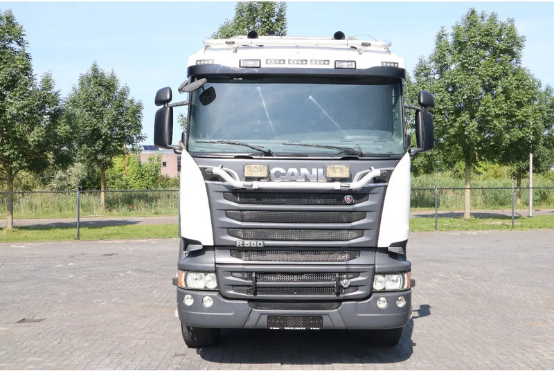 Kipper vrachtwagen Scania R580 V8 | 8X4 | FULL STEEL | BIG AXLES | RETARDER | EURO 6