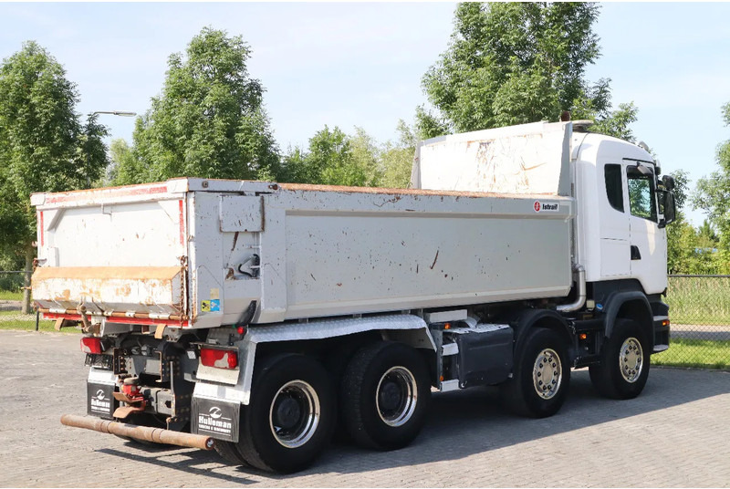 Kipper vrachtwagen Scania R580 V8 | 8X4 | FULL STEEL | BIG AXLES | RETARDER | EURO 6