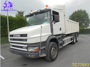 Kipper vrachtwagen Scania T 420 Euro 3