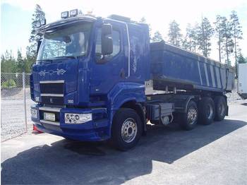 Sisu C600 E15M K-AKK 8X2 335+140+130 - Kipper vrachtwagen