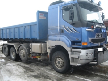 Sisu E 13 m/krok, underliggende skjær - Kipper vrachtwagen