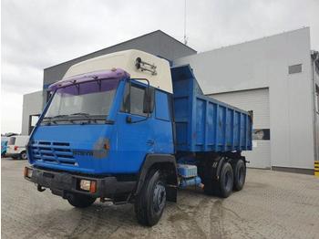 Kipper vrachtwagen Steyr 1491 1491 6x4