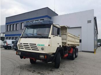 Kipper vrachtwagen Steyr 1491 1491 6x4