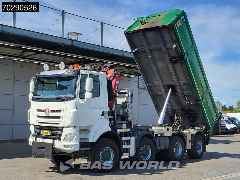 Kipper vrachtwagen Tatra Tatra Phoenix 8P6R43/Phoenix 8X6 NL-Truck HMF 1943Z Crane 17m3 HSW Big-Axle Steering-Axle 8x6 Automatic Euro 6